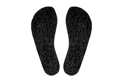 Winter-Einlegesohlen für Schuhe - schwarz