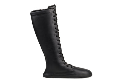 Damen Barfuß-Winterstiefel Jaya Winter Tall Schwarz