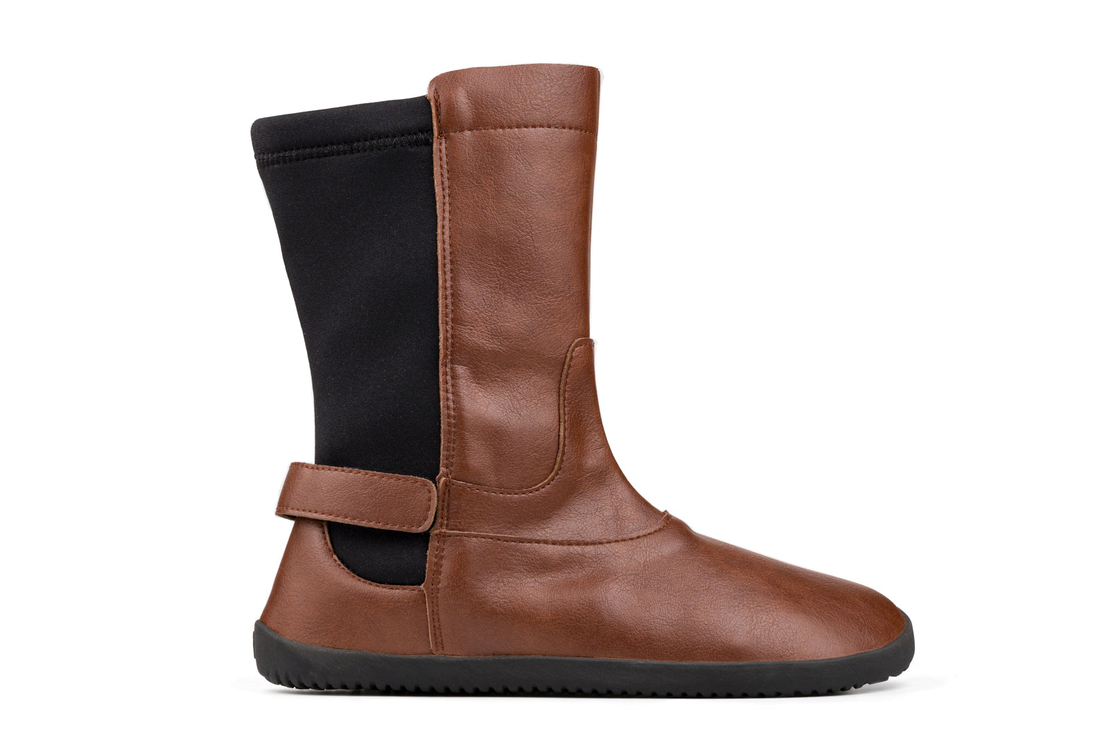 Damen Winter Barfuß-Stiefel bis zur Wade – Braun | Ahinsa shoes ?