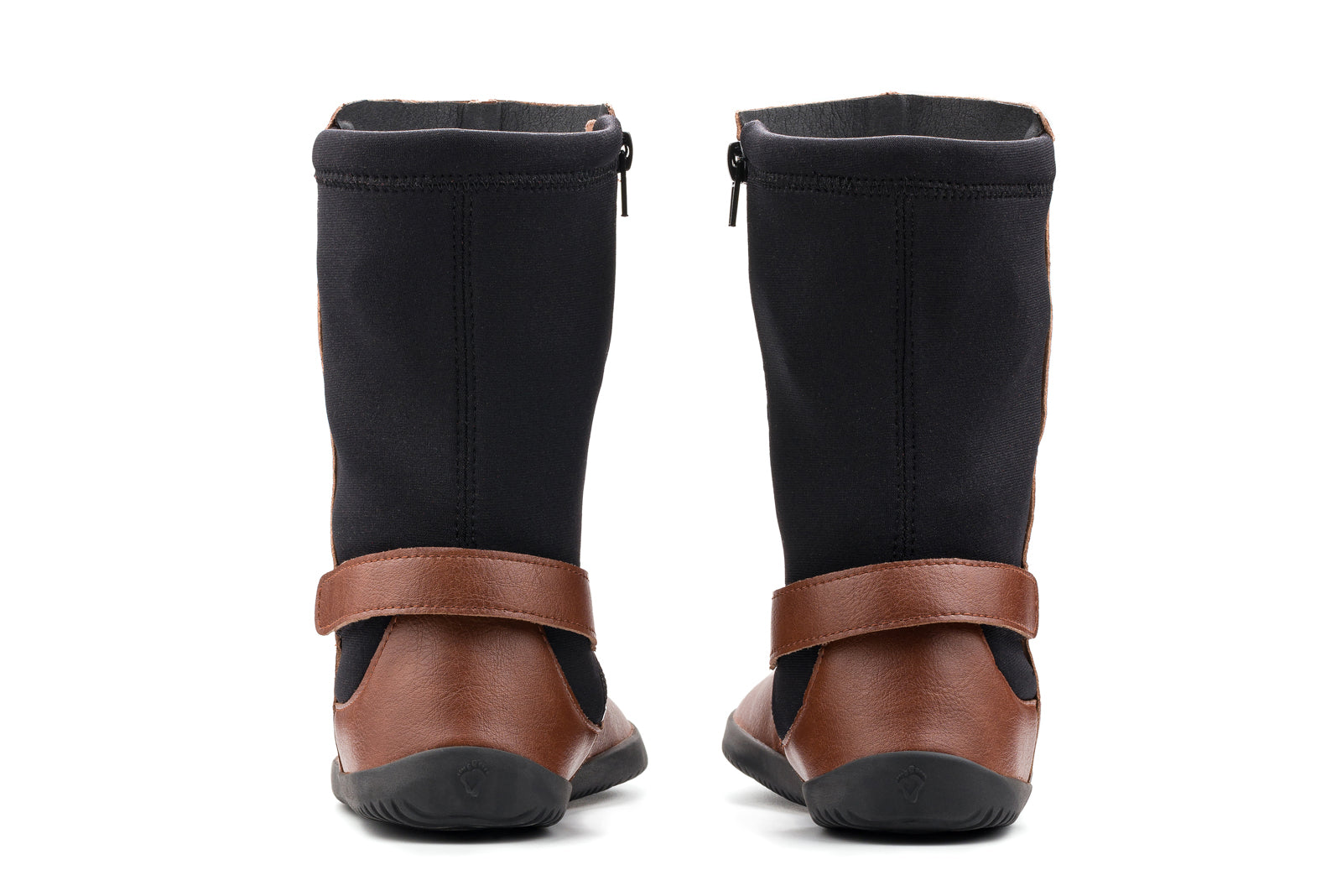Damen Winter Barfuß-Stiefel bis zur Wade – Braun | Ahinsa shoes ?